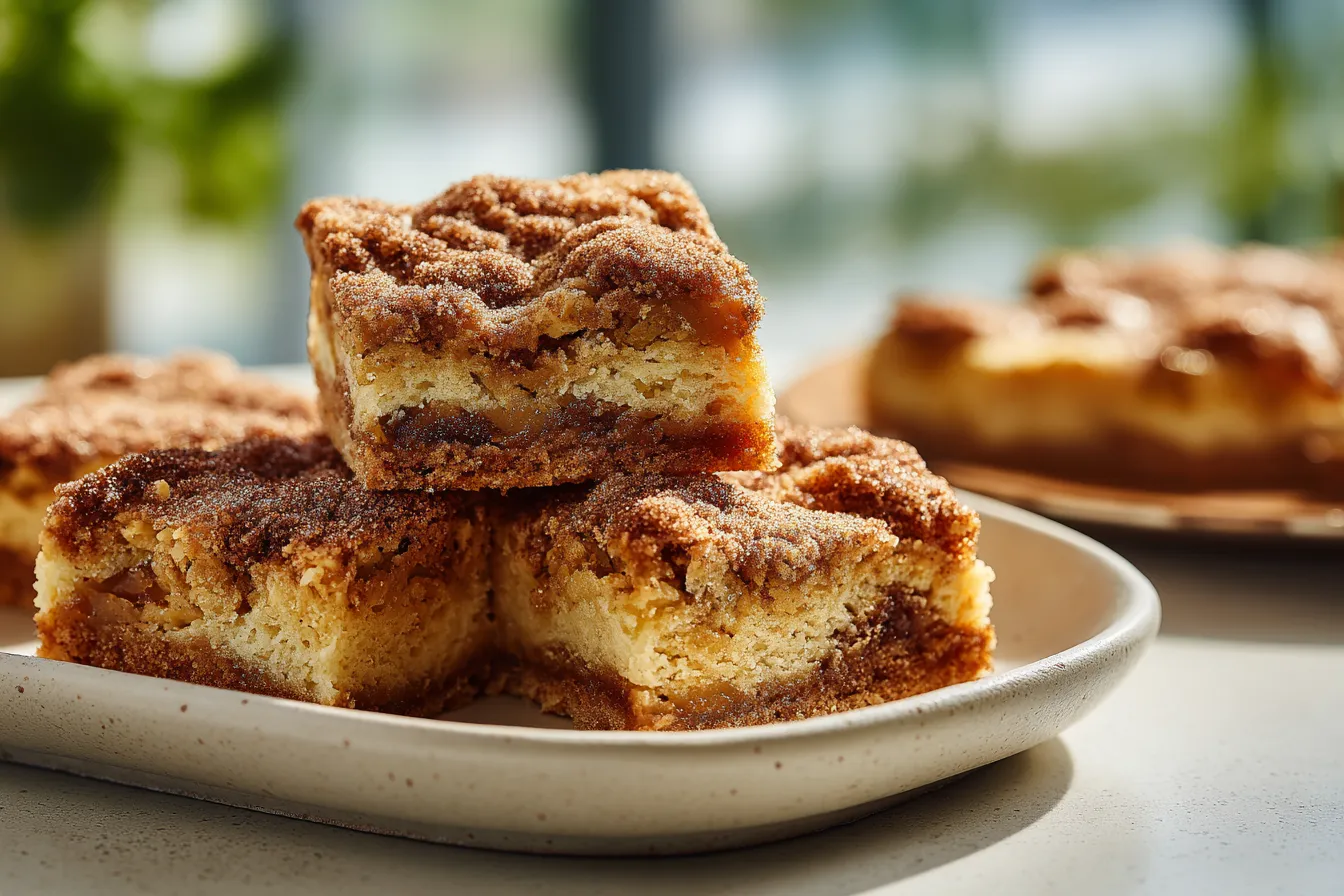 Irresistible Apple Snickerdoodle Bars: Easy Fall Recipe!