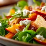 Autumn Harvest Honeycrisp Apple and Feta Salad.