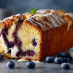 Blueberry Cream Cheese Bread - Moist & Creamy Delight