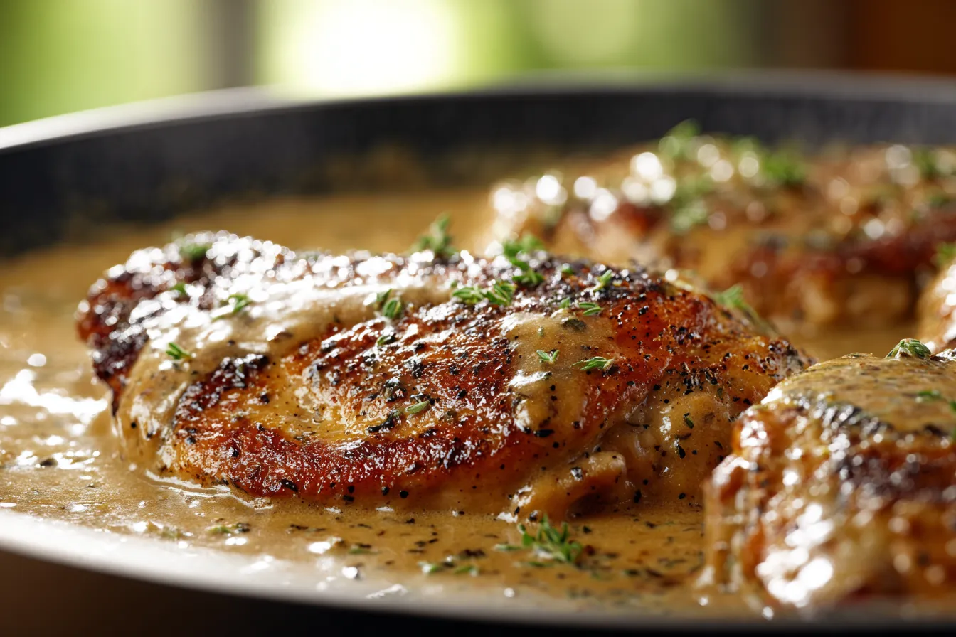 Savory Chicken & Gravy Stovetop: Easy, Flavorful Recipe!