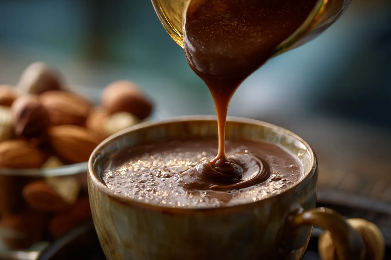 292 chocolate hazelnut almond butter fondue 3 696c331cea1fd