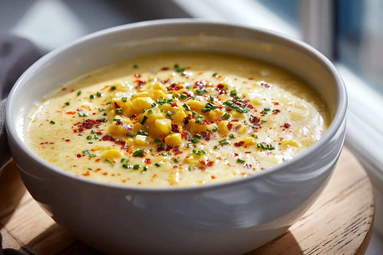 Irresistibly Creamy Corn Chowder A Flavorful Recipe Delight