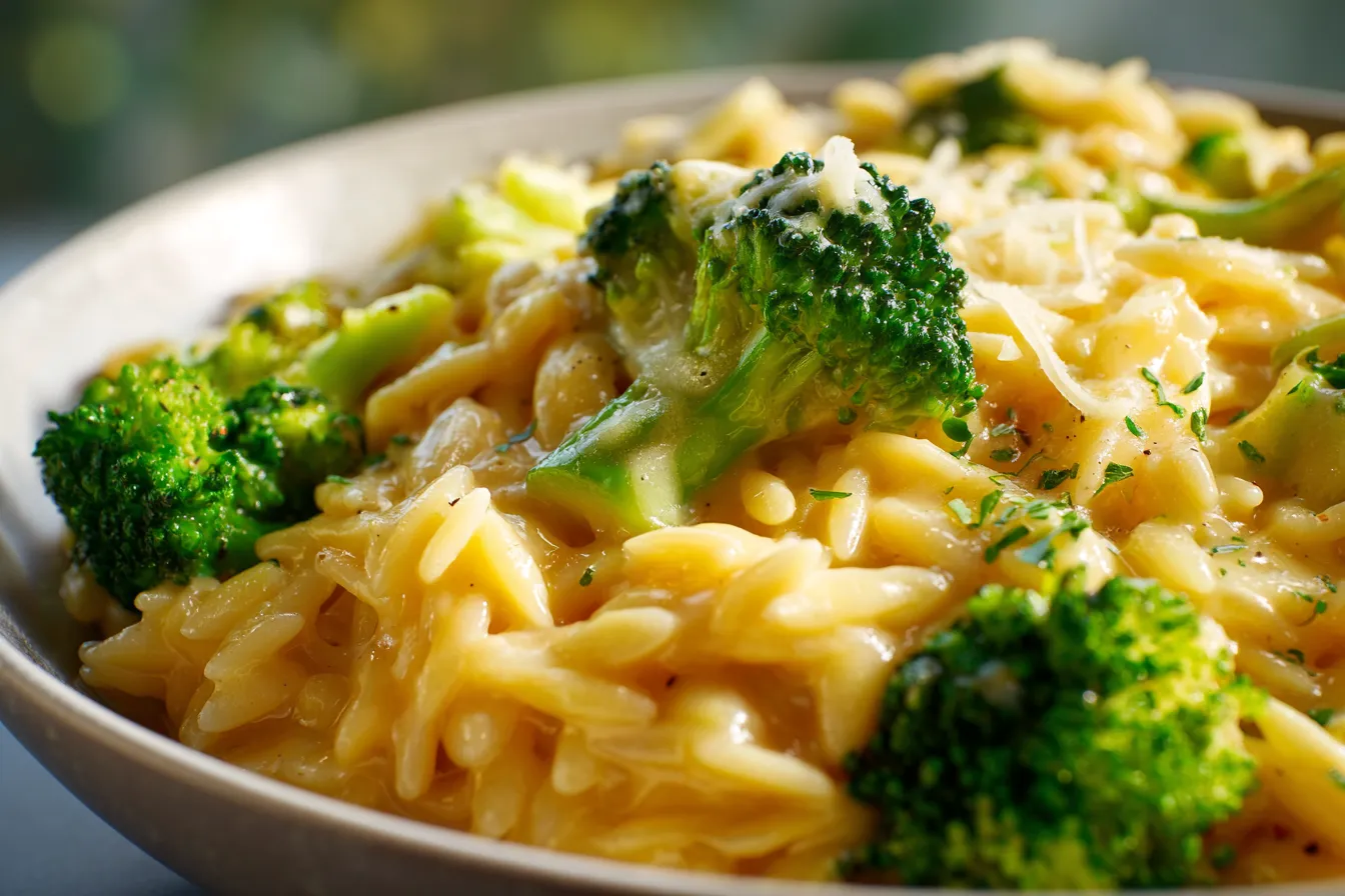 292 creamy one pot broccoli cheddar orzo 3 697bd5425a86a