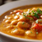 Creamy Vegan Tomato White Bean Stew