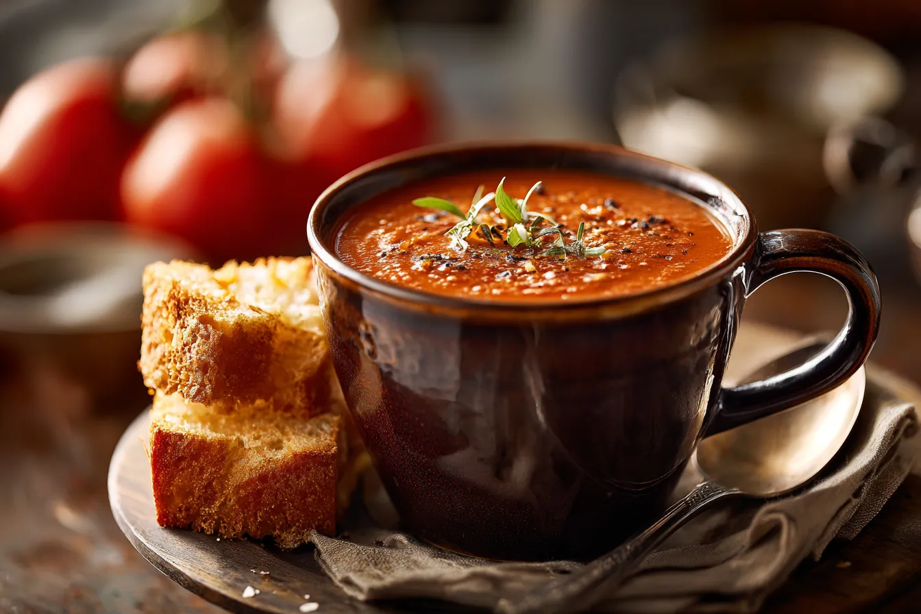 Savory Crockpot Tomato Basil Soup Recipe for Ultimate Comfort