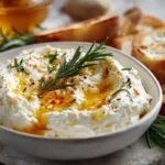 Delicious Ricotta Dip with Hot Honey
