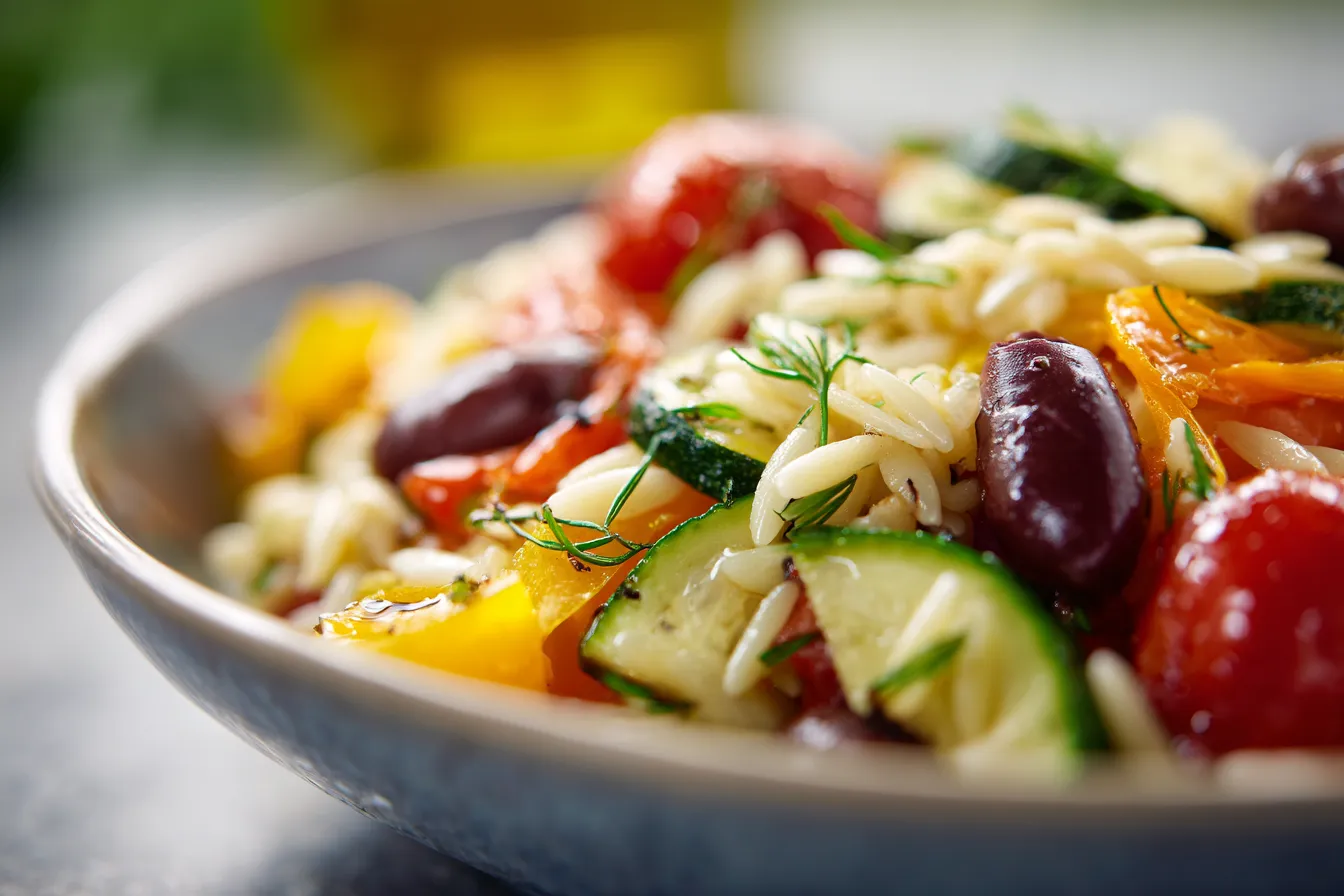 292 delicious vegan roasted vegetable orzo salad perfect for a healthy meal 2 695af1d5c13c7