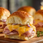 Easy and Delicious Air Fryer Ham and Cheese Sliders Recipe