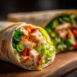 Easy Chicken Caesar Wraps