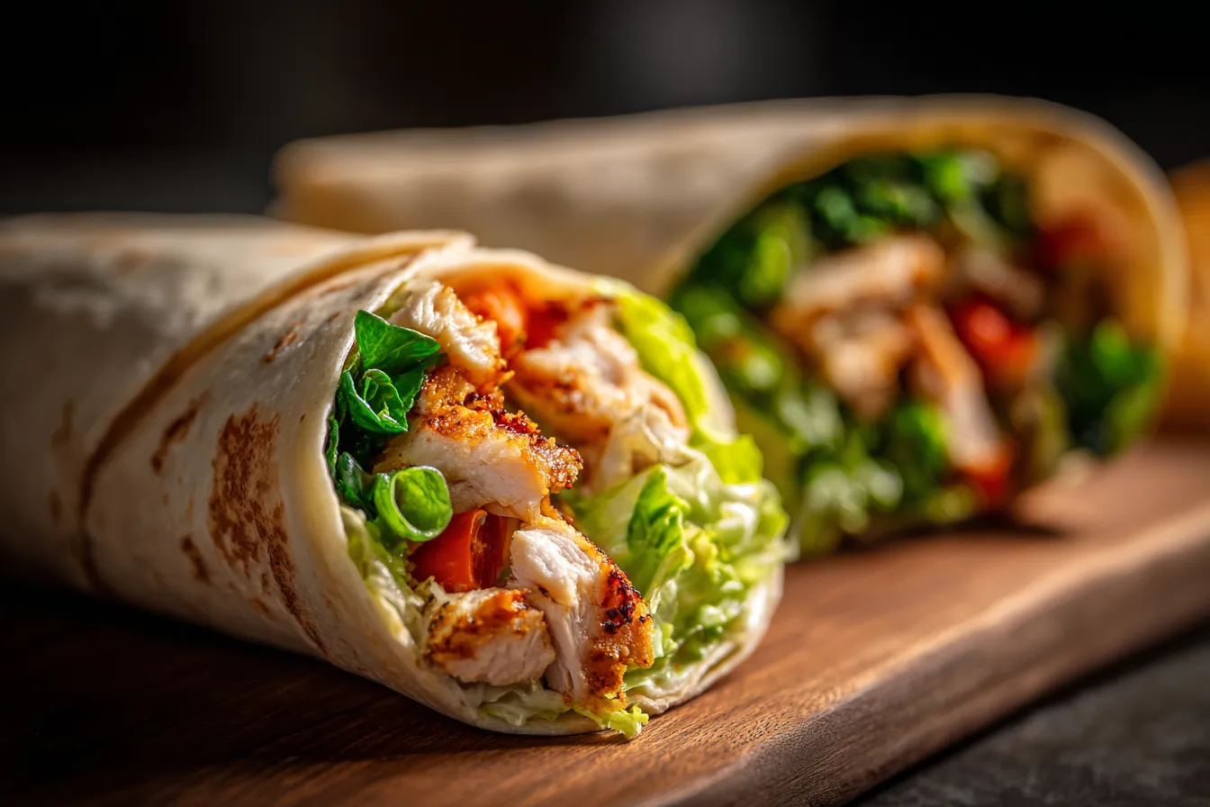 “Delicious & Easy Chicken Caesar Wraps: Quick Recipe Guide”