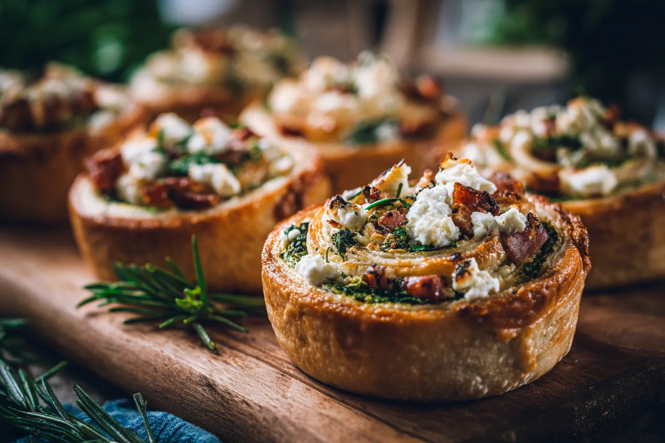 Delicious Fig & Goat Cheese Pinwheels: Ultimate Party Bite!