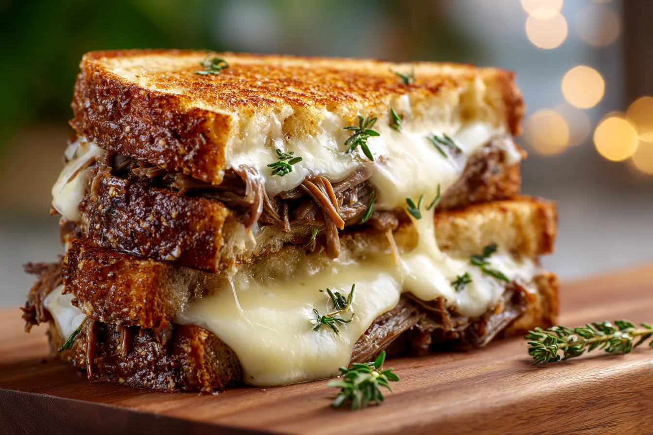 Savory French Dip Grilled Cheese: Ultimate Comfort Food Bliss