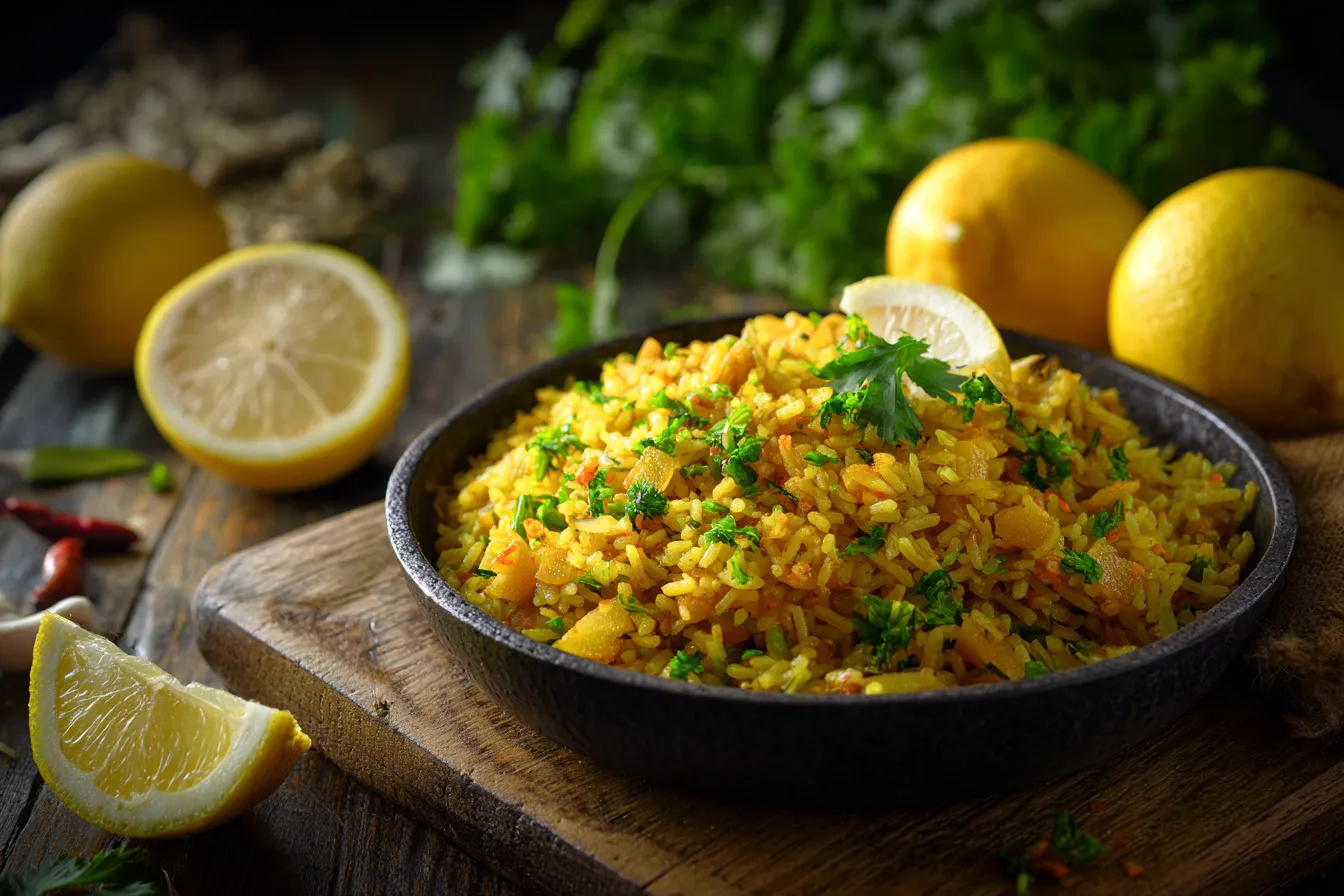 292 fresh and zesty flavors of my favorite lemon coriander soya rice 3 697e7cbd2c029