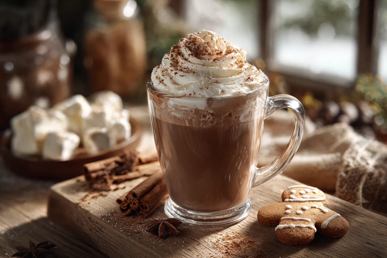 Indulge in Creamy Gingerbread Hot Cocoa Bliss Today!