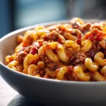 Hearty Chili Macaroni Delight
