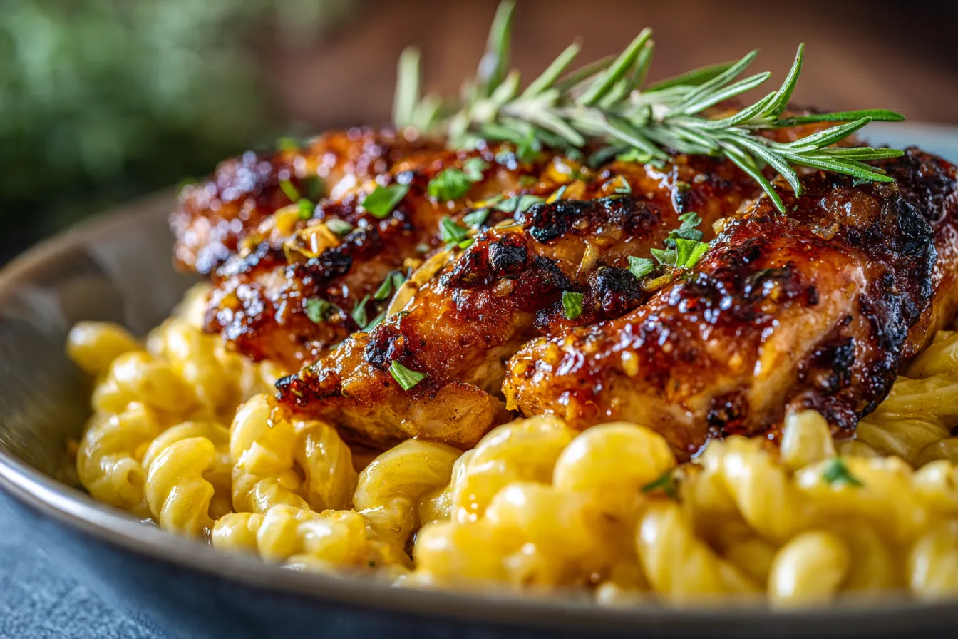 292 high protein honey garlic butter chicken with mac cheese 2 69659d3884406