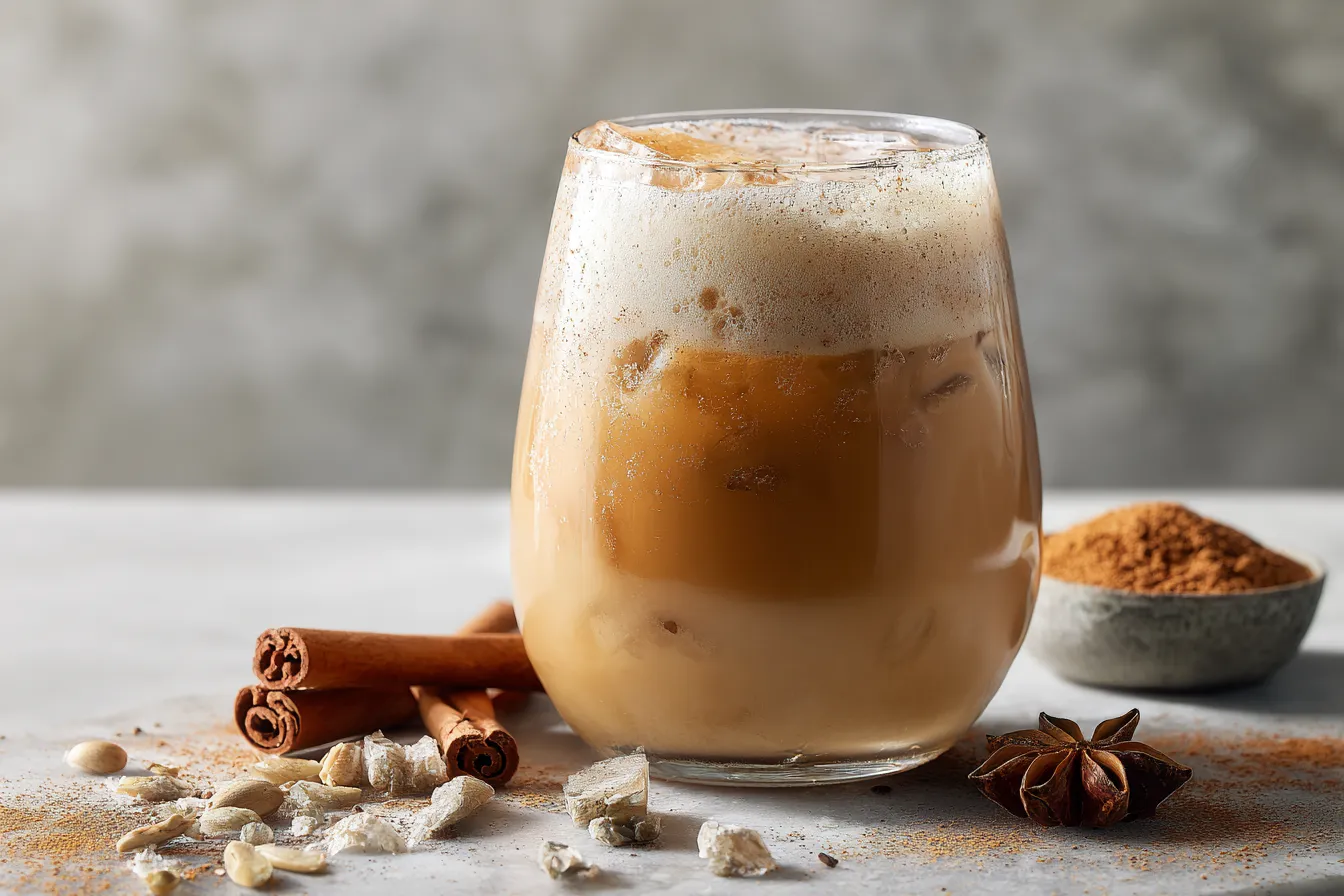 Indulge in Ice Pumpkin Spice Chai Latte: Ultimate Fall Treat!