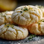 Lemon Crinkle Cookies - Herbs & Flour