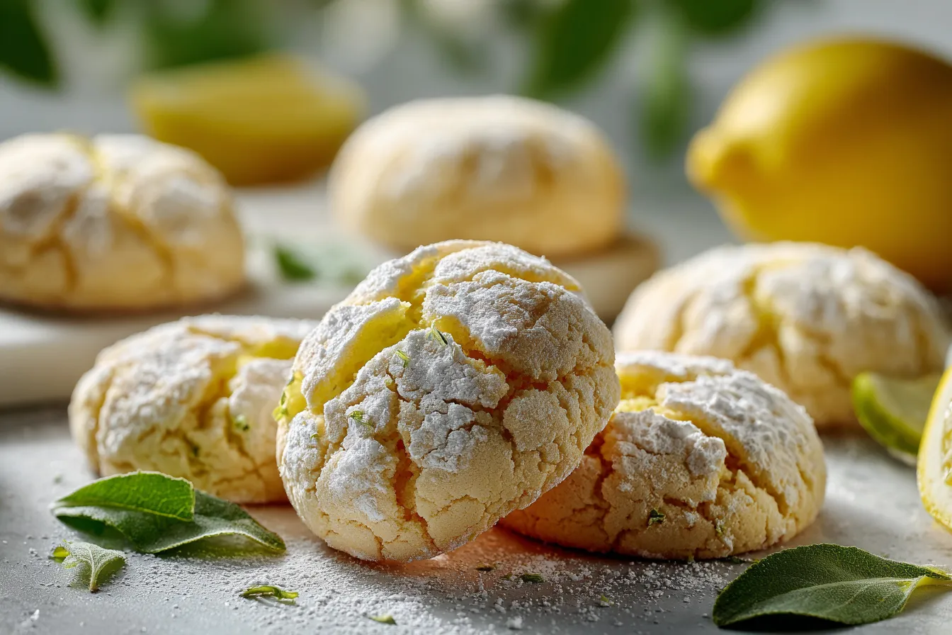 292 lemon crinkle cookies herbs flour 4 696ebb273bc10