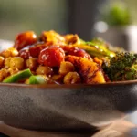 Nutty Chickpea and Vegetable Bowls