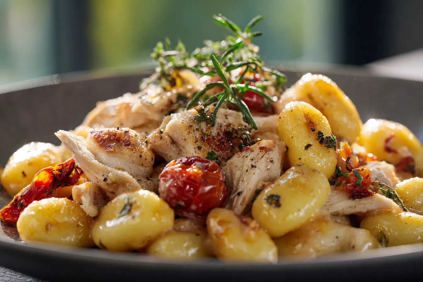 Irresistible One-Pan Lemon Chicken Gnocchi Recipe for Dinner