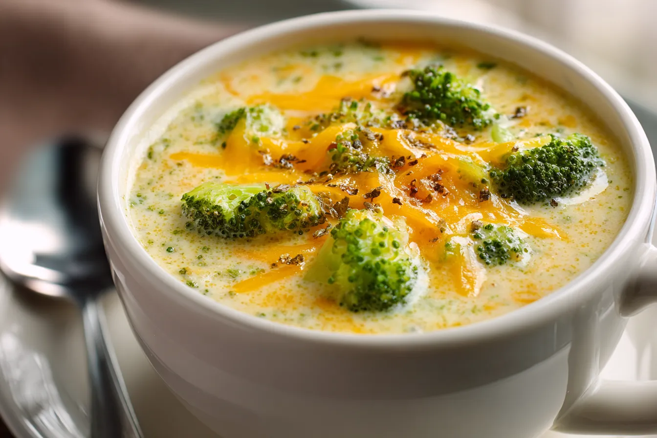 292 protein packed broccoli cheddar delight soup 1 695b8a27bae07