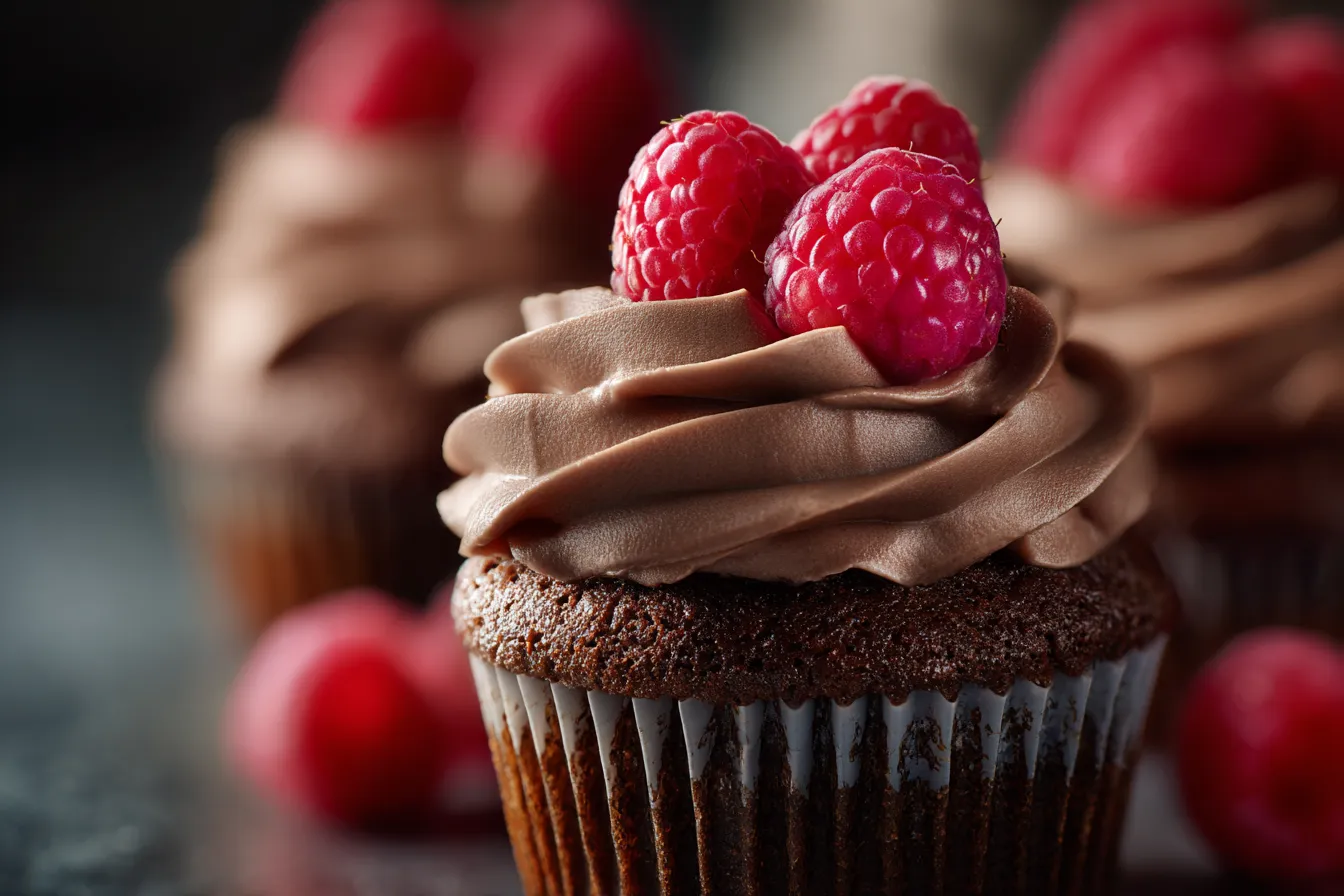 Delicious Raspberry Chocolate Cupcakes: Irresistible Recipe!