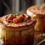 Roasted Autumn Vegetable Pot Pies