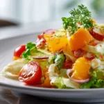 Salad with Asian Dressing (High Protein)