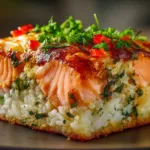 Salmon Sushi Bake