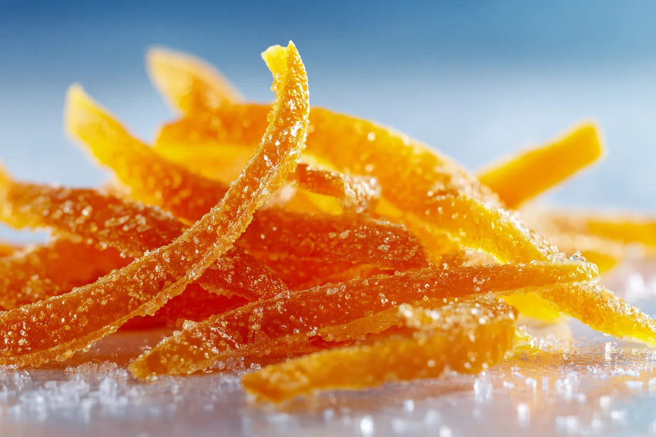 Irresistible Sweet Citrus Delight: Homemade Candied Orange Peel Recipe