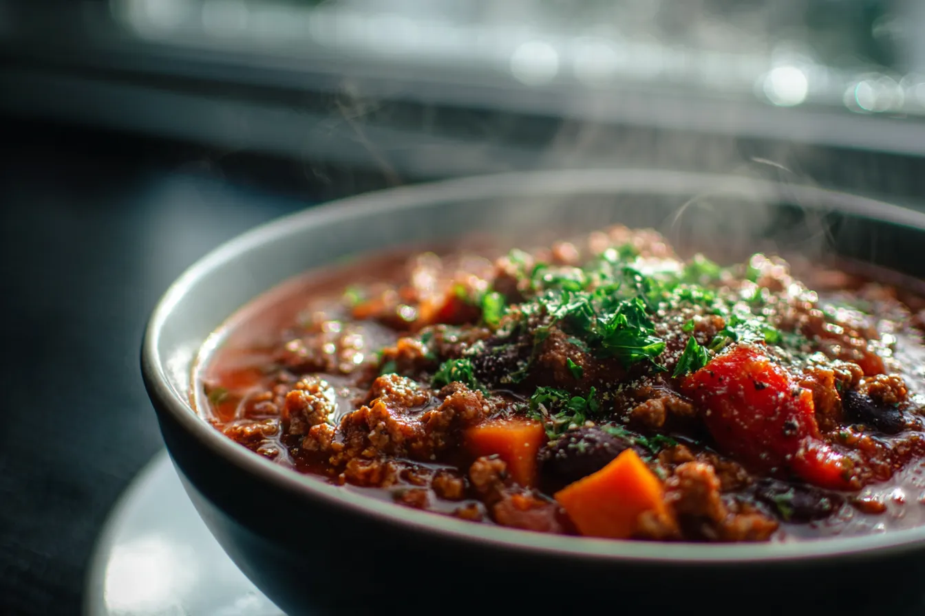 “Delicious Sweet Potato Turkey Chili Recipe – No Beans Needed!”