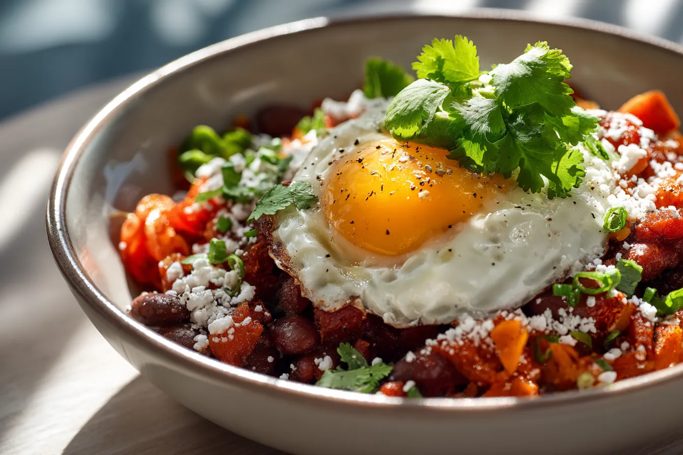 Savory TexMex Breakfast Bowls Packed with 42g Protein