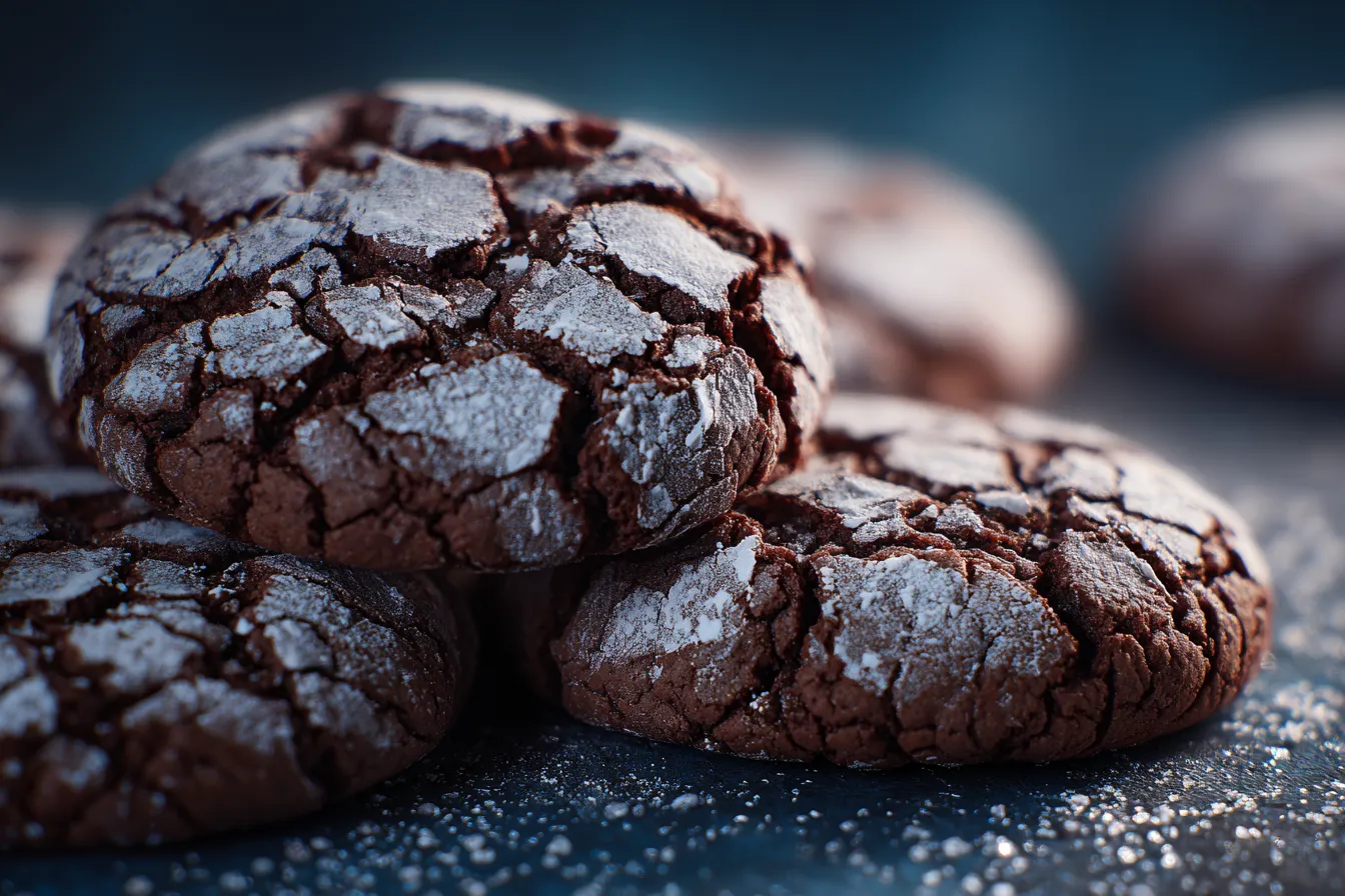 292 the best chocolate crinkle cookies dessert recipe 3 696a608546114
