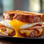 Toasty Egg and Cheese Delight from the Air Fryer