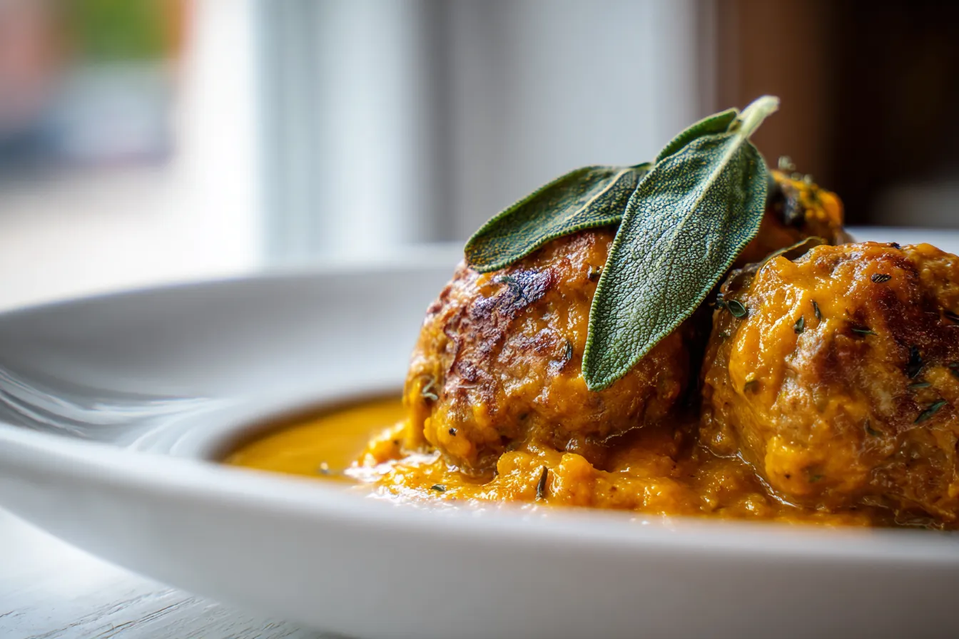 292 turkey meatballs in pumpkin sage sauce 4 6963085494fa5
