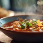 Velvety Chicken Tortilla Soup Delight