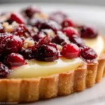 White Chocolate Cranberry Tart