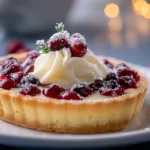 White Chocolate Cranberry Tart