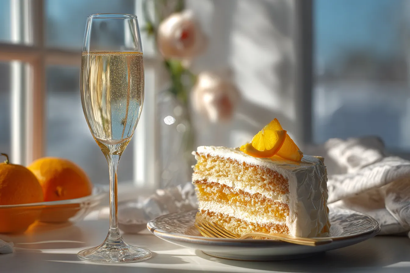 Irresistible Winter Citrus & Champagne Cake Recipe for Celebrations