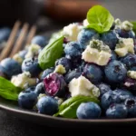Blueberry Pistachio Salad with Feta for Easy Brunch Planning
