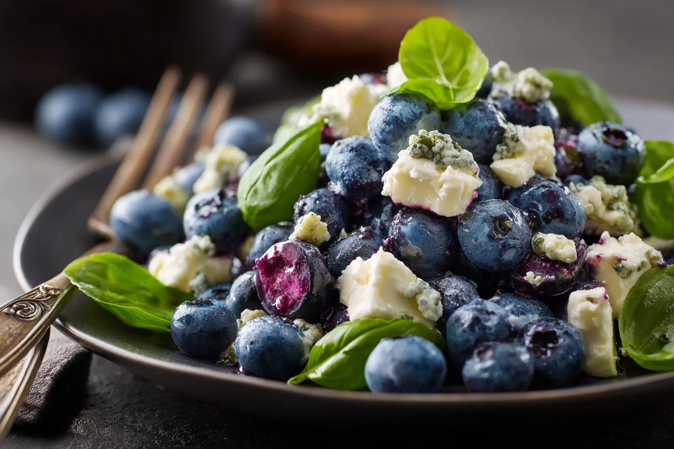 Delicious Blueberry Pistachio Feta Salad for Easy Brunch Prep
