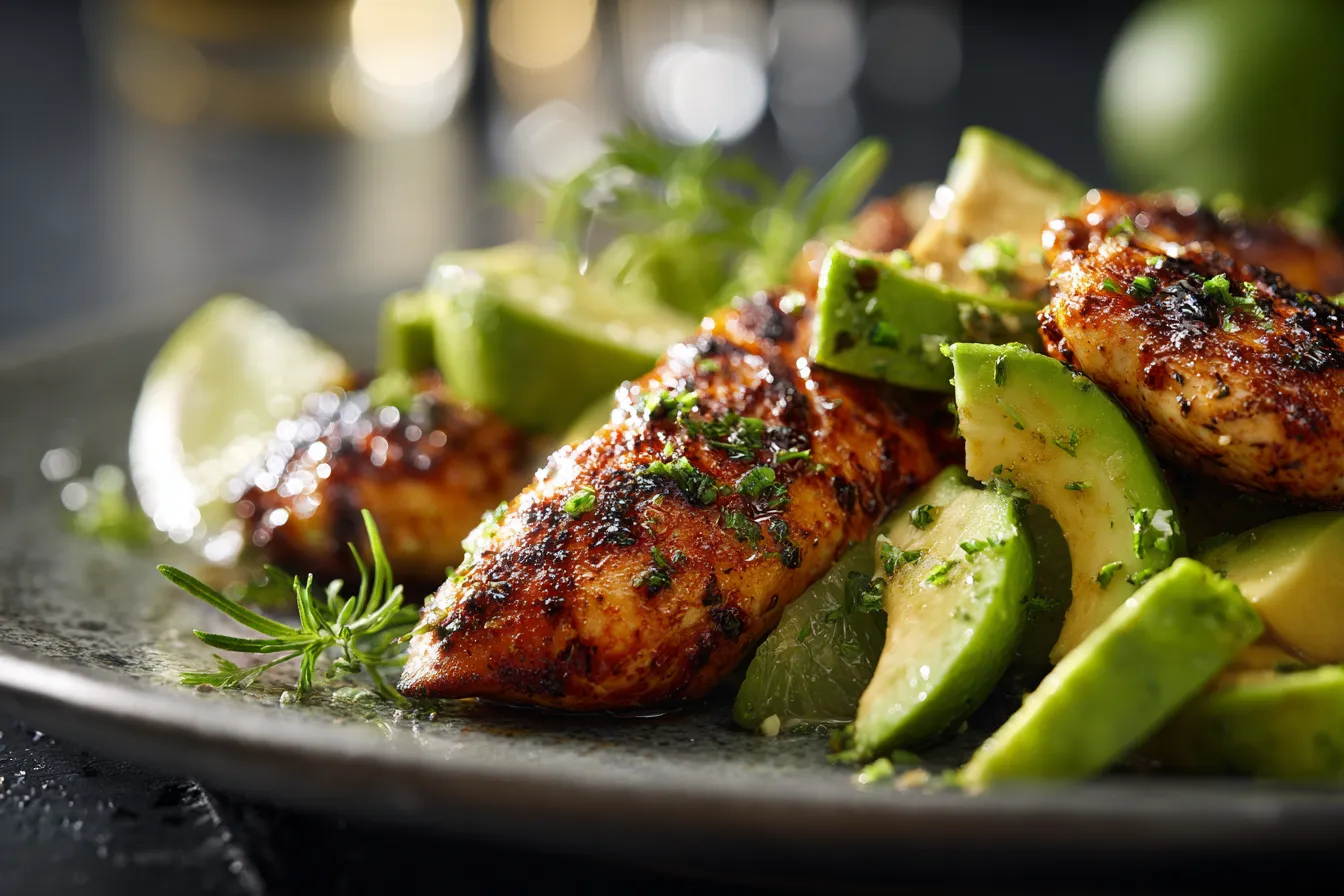 Zesty Chili Lime Chicken & Fresh Avocado for Easy Dinners