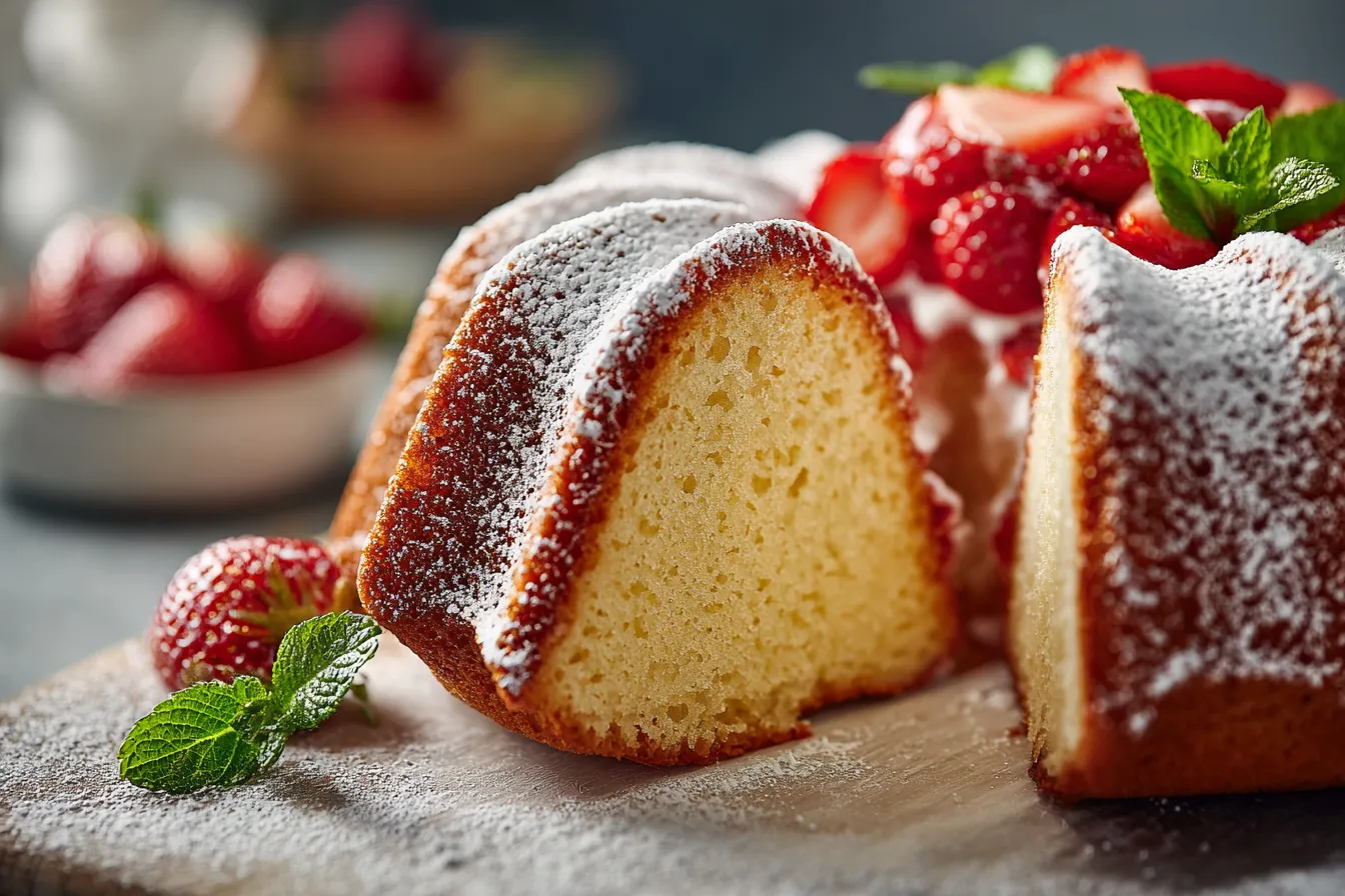 Irresistible Classic Strawberry Pound Cake for Daily Baking Bliss