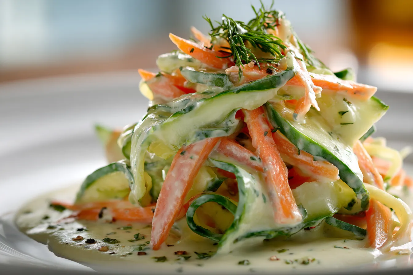 292 creamy cucumber and carrot salad for easy work lunches 1 698e7f5be1a03