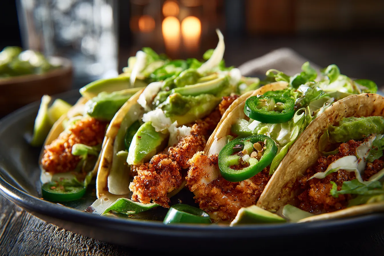 292 crunchy chicken tacos with poblano and avocado jalape o salsa 1 6987cf053f1ed