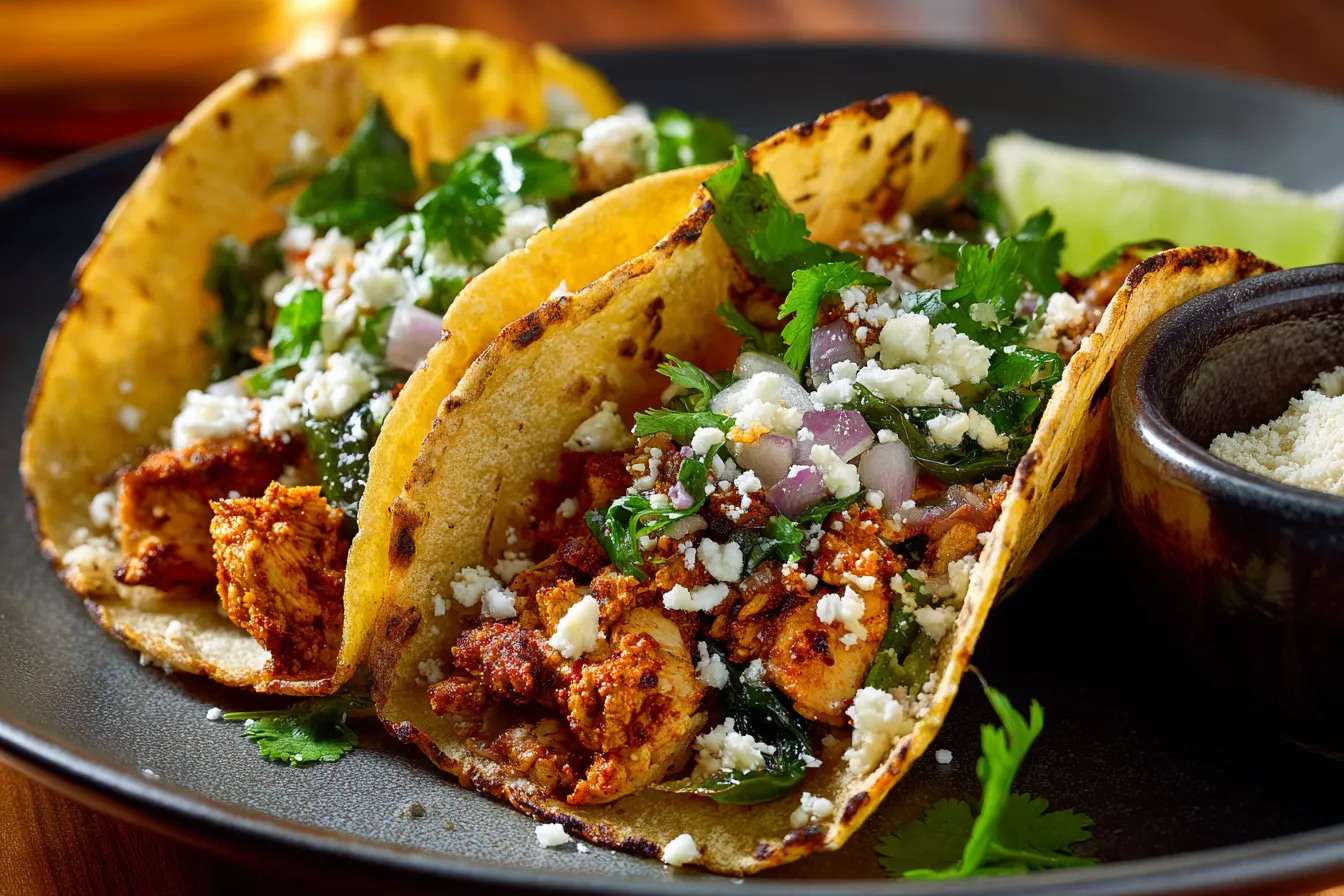 292 crunchy chicken tacos with poblano for easy weeknight dinners 4 698d14020b14a