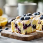 Easy Lemon Blueberry Sheet Cake for Summer Gatherings