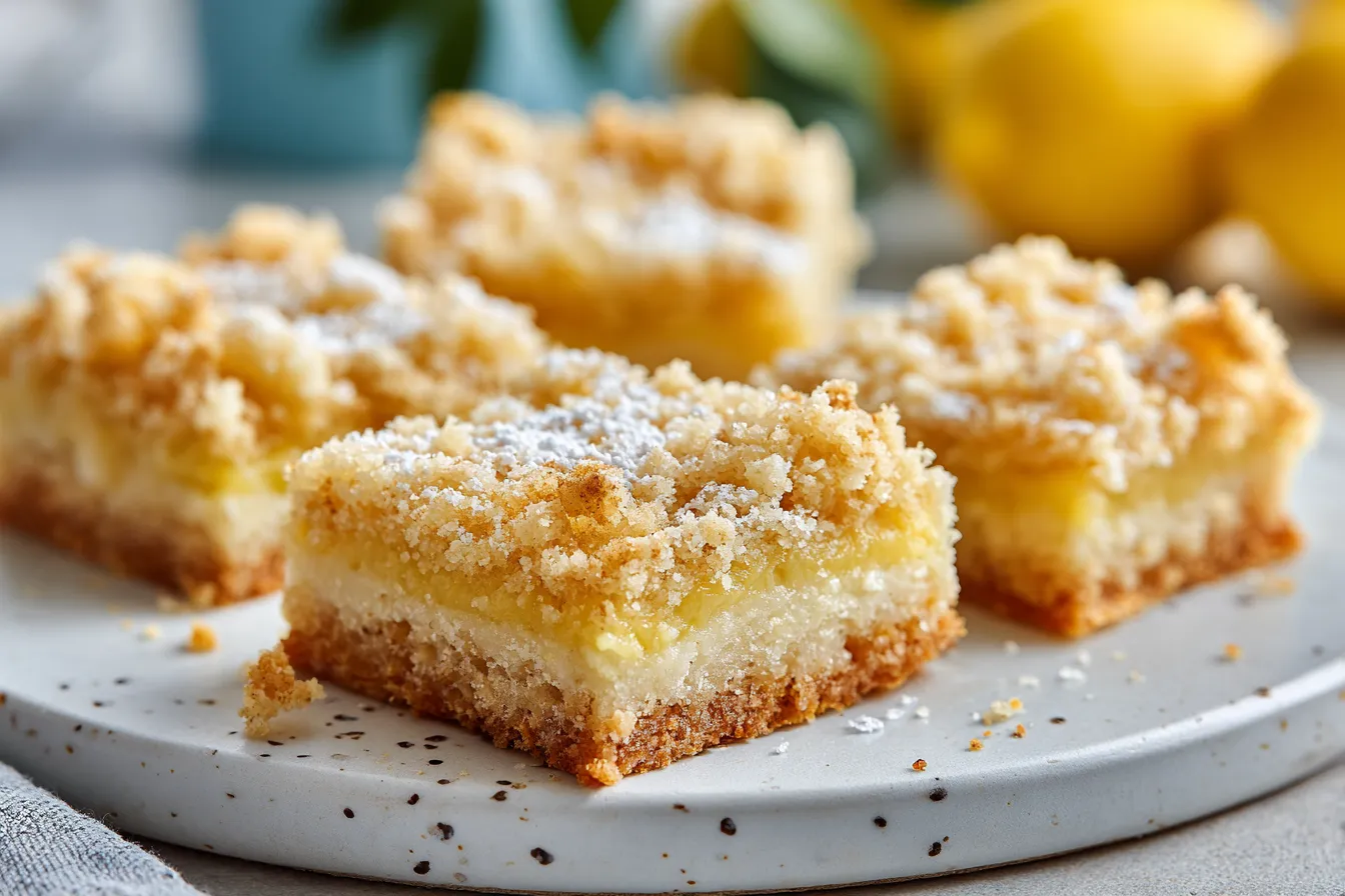 Savory Easy Lemon Crumb Bars: Perfect Make-Ahead Desserts