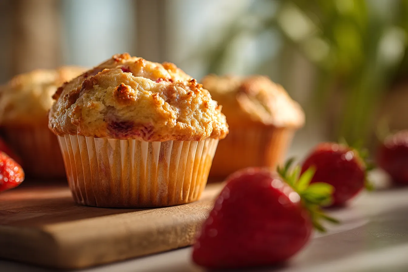 Irresistible Easy Strawberry Muffins for Meal Prep Snacks